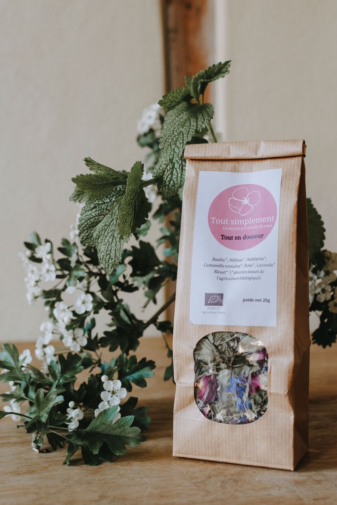TS - Tisane "Tout en douceur" - Bio - Sachet de 25g - Tout Simplement