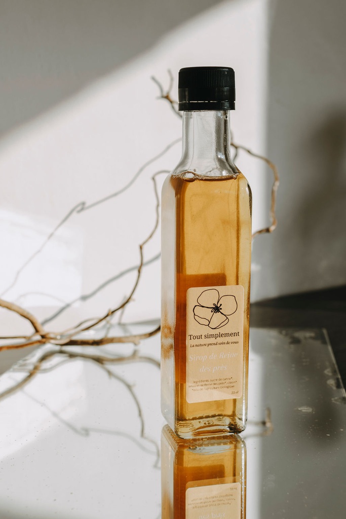 TS - Sirop de reine des prés - Bio - Bouteille de 25cl - Tout Simplement