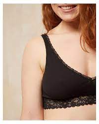MAH - Brassière Coline - Noir - Coton Bio - Lemahieu