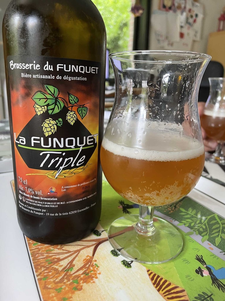 BF - Bière La Funquet Triple - 75cl - Brasserie du Funquet