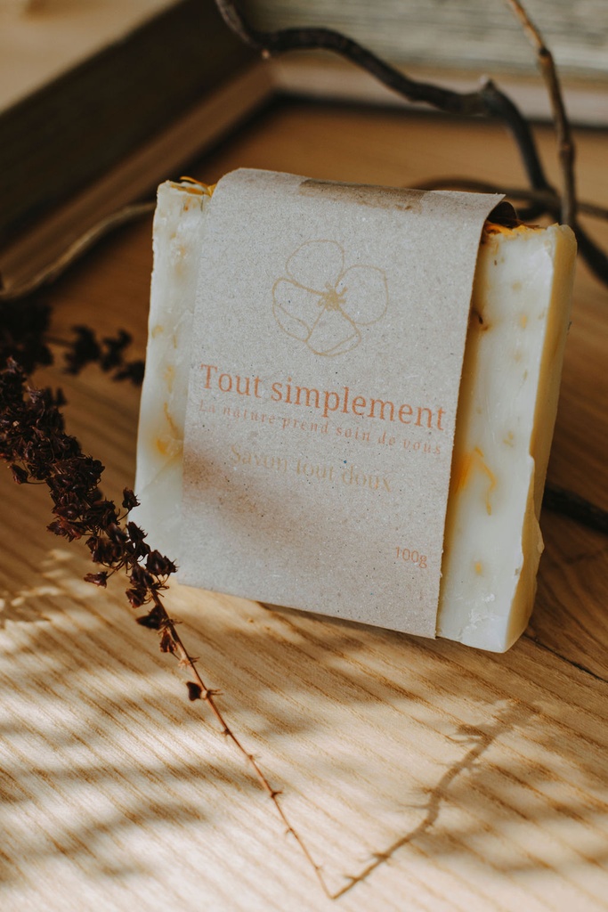 TS - Savon "Tout Doux" - Bio - 100g - Tout Simplement