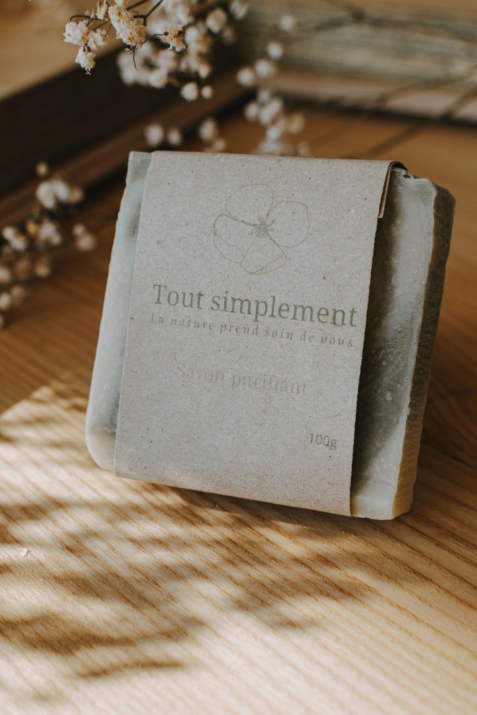 TS - Savon "Purifiant" - Bio - 100g - Tout Simplement
