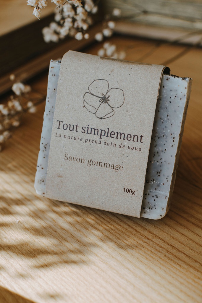 TS - Savon "Gommant" - Bio - 100g - Tout Simplement