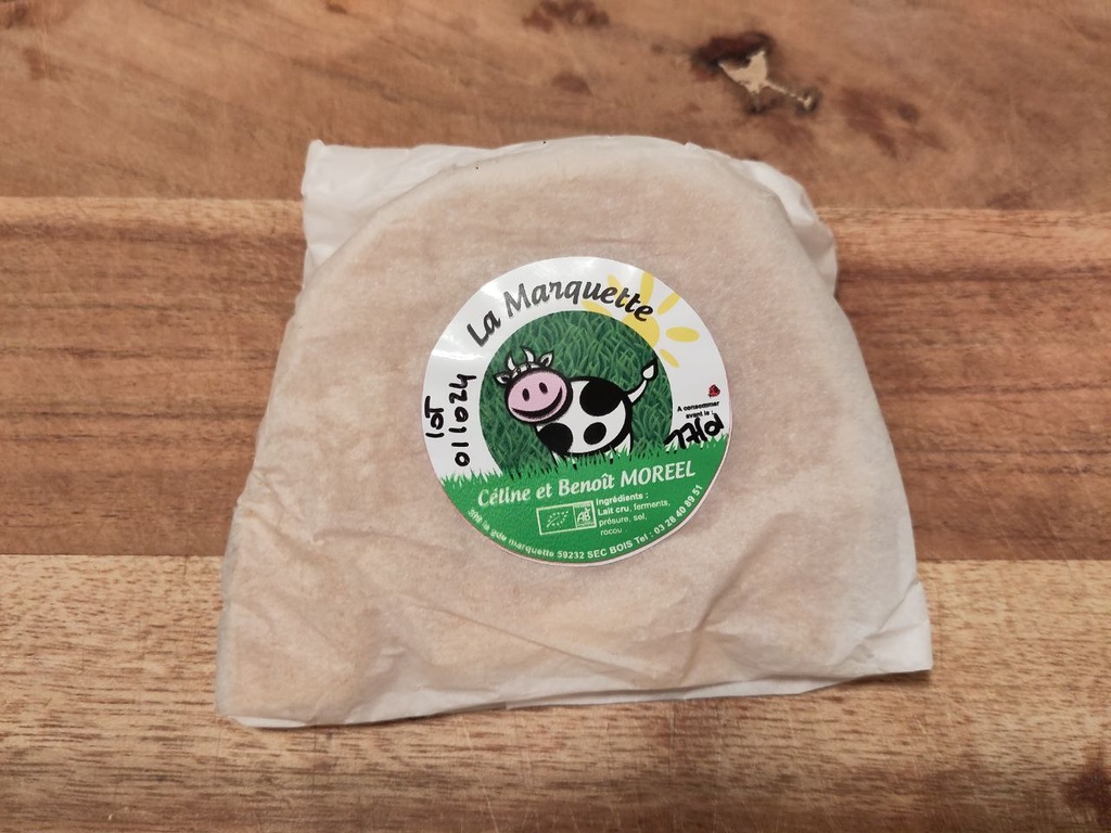 MO - Tome "Marquette" - 250g - Bio - Ferme Moreel