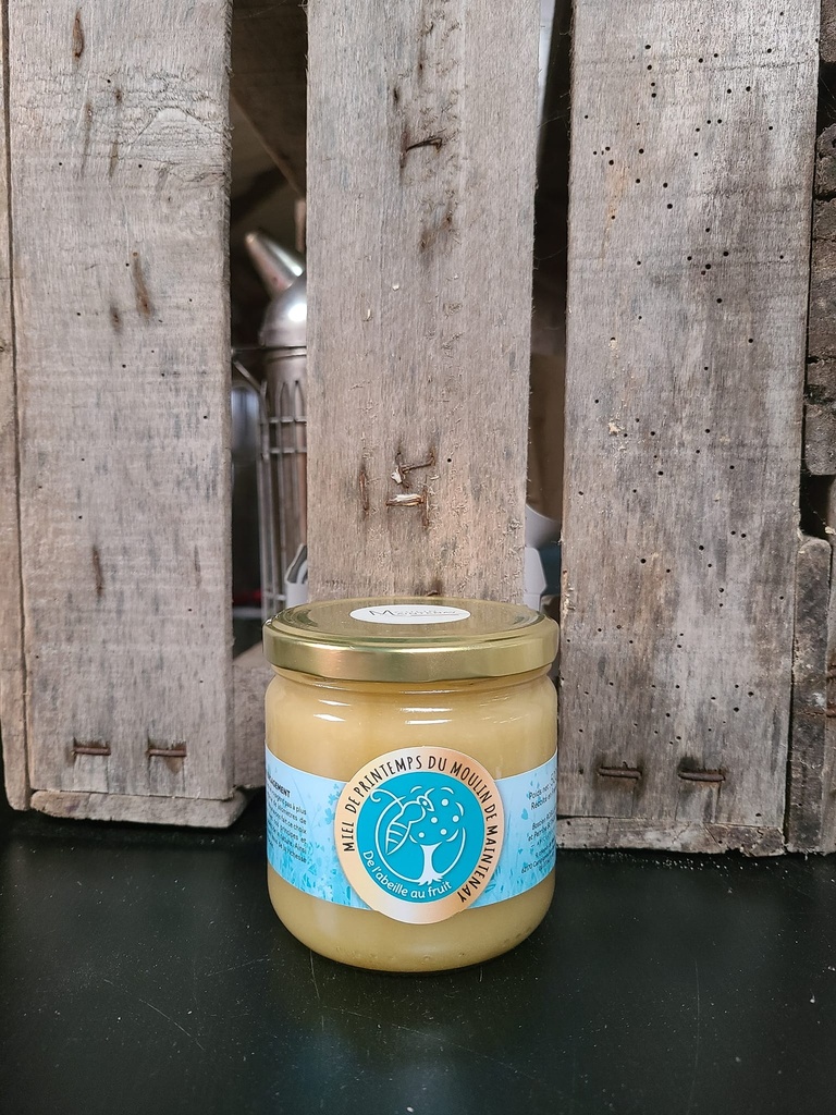 AF - Miel de printemps - 250g - Presque Bio - De l'abeille au fruit
