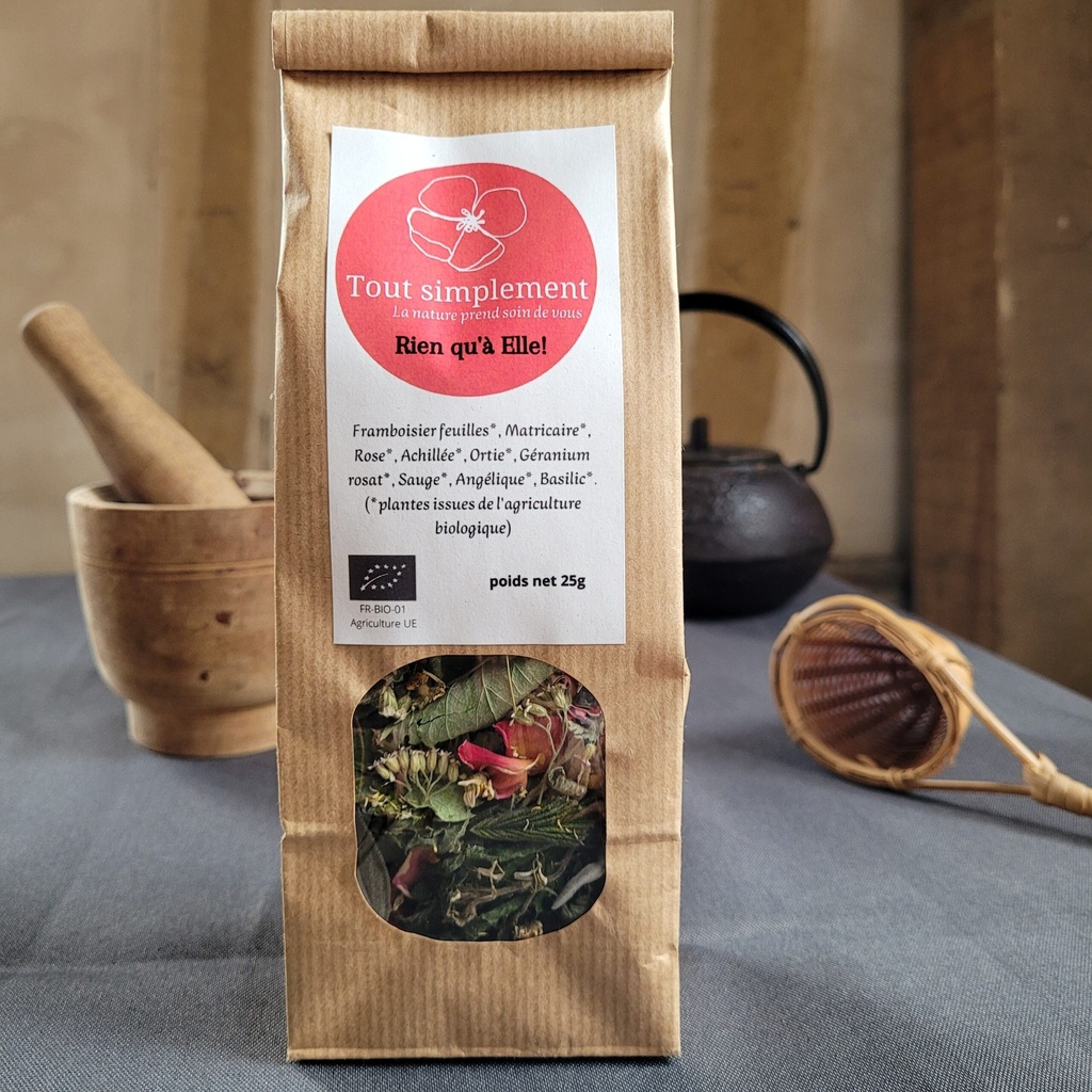 TS - Tisane "Rien qu'à elles" - Bio - Sachet de 25g - Tout Simplement