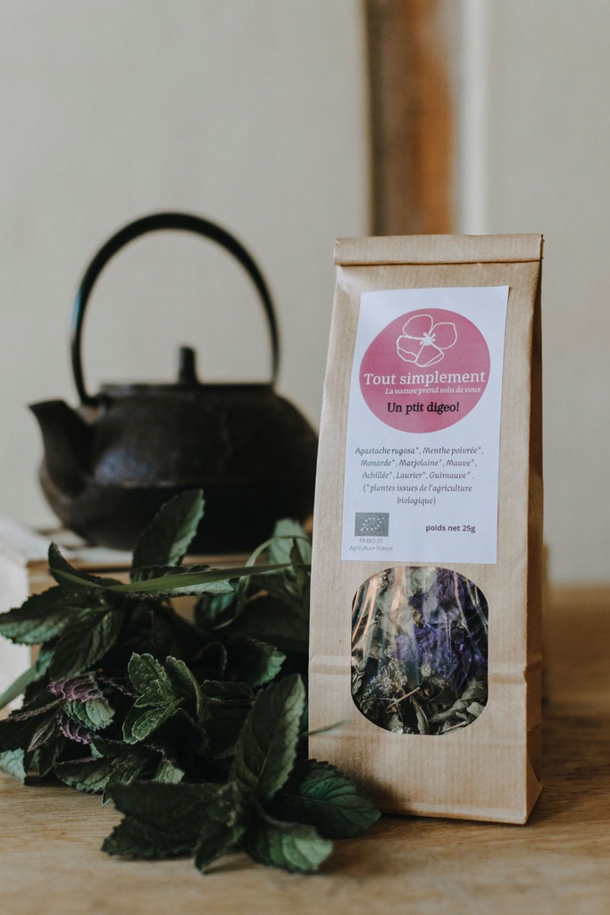 TS - Tisane "Un p'tit digeo !" - Bio - Sachet de 25g - Tout Simplement