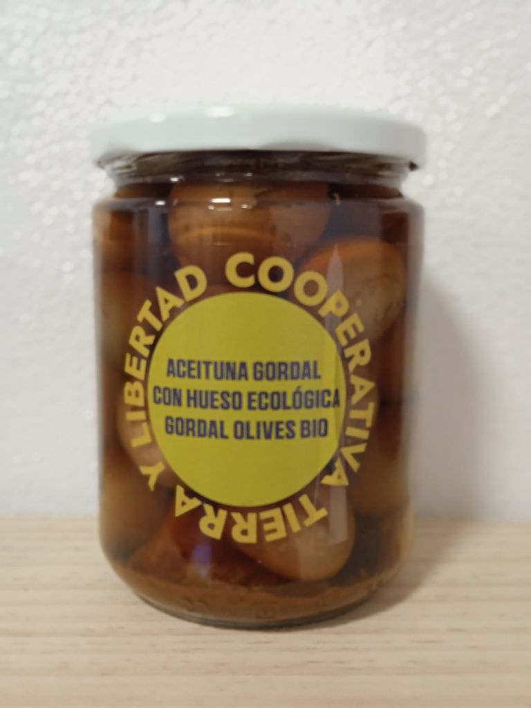 TyL - Olives vertes entières "Gordal Citrus" - Bio - 420g - Tierra Y Libertad