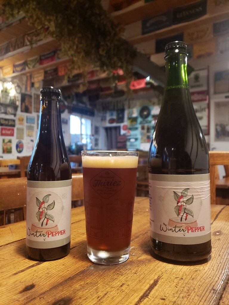BT - Bière "Winter Pepper" - 75cl - Brasserie Thiriez