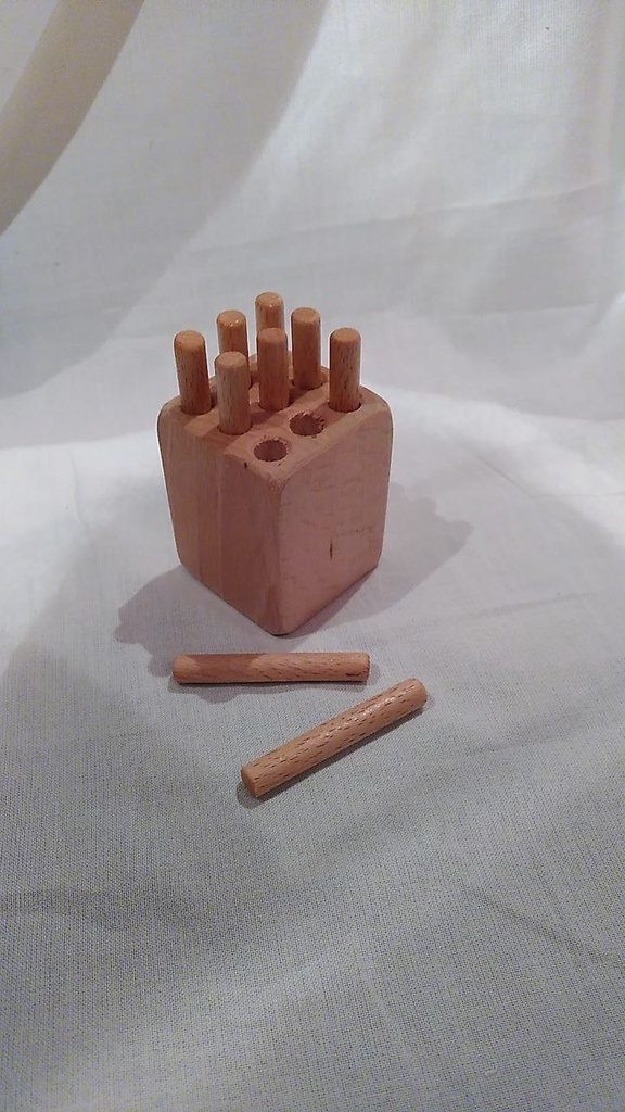 AG - Tourillon 9 pièces "Type Montessori" - Bois - Atelier Gepetto