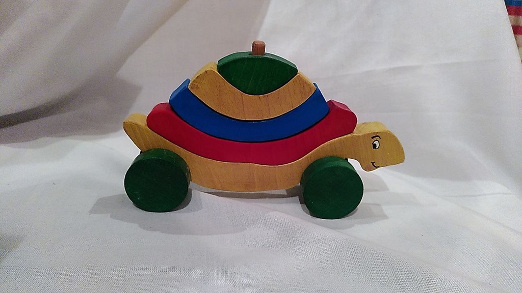AG - Tortue empilable - Bois - Atelier Gepetto