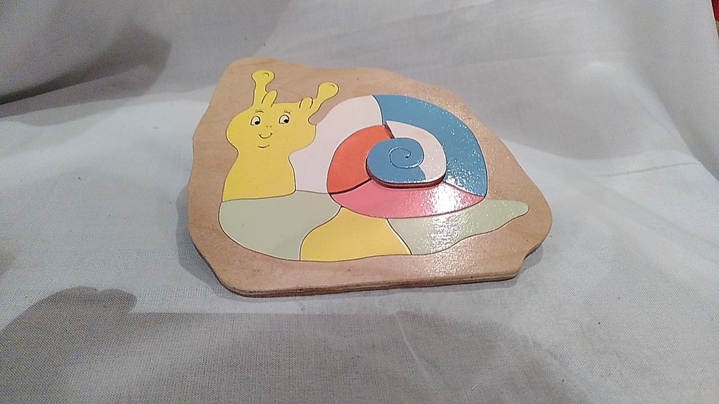 AG - Puzzle Escargot - Bois - Atelier Gepetto