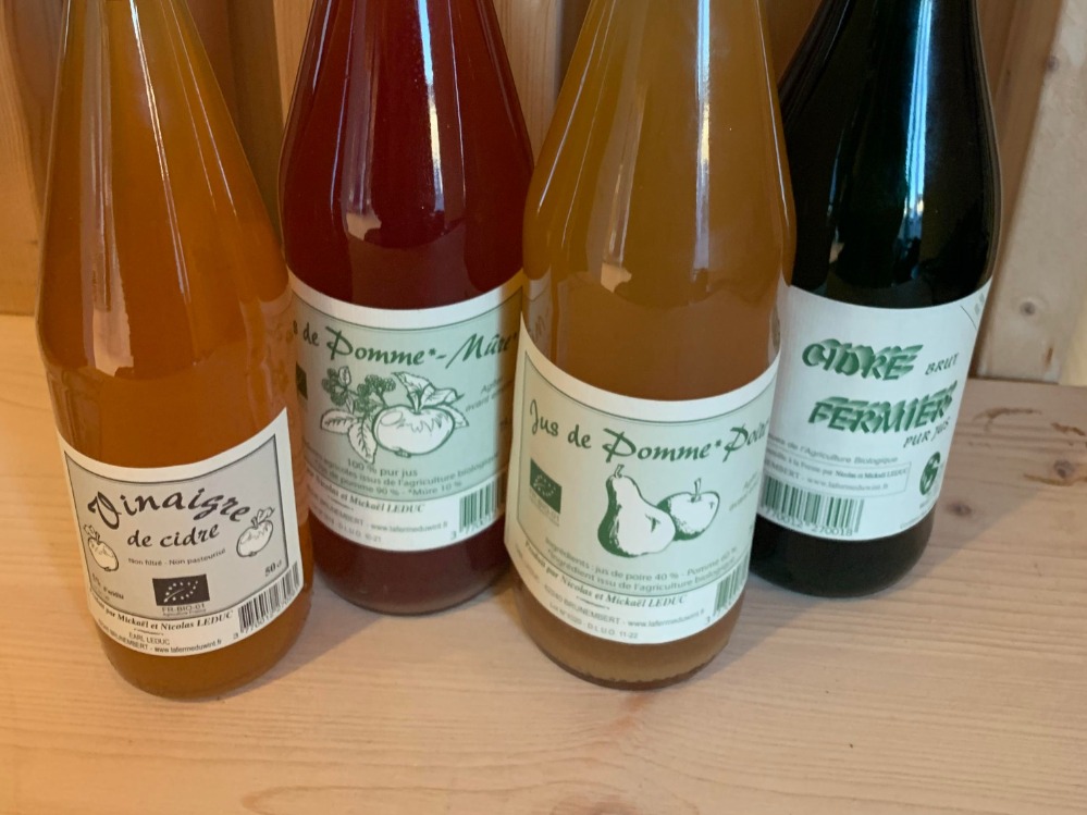 FW - Jus de Pomme / Cassis Bio - 75cl - Ferme du Wint