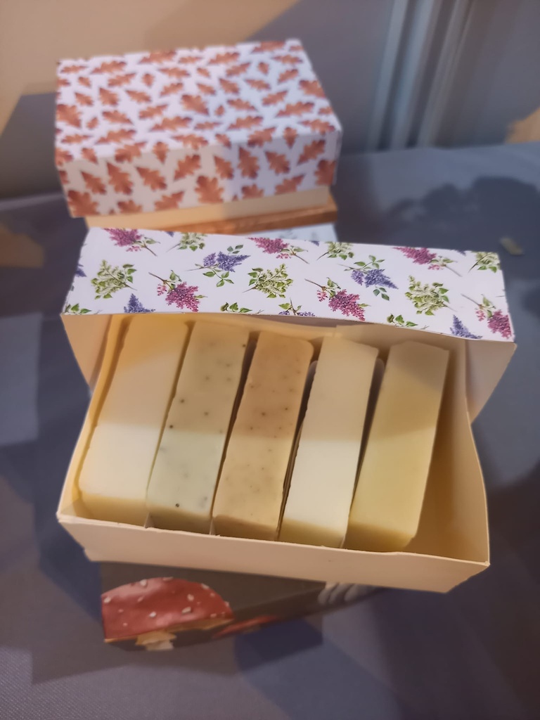 CA - Coffret de 5 savons - 5x35g - Savonnerie Colibri Audomarois