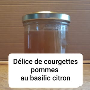 SH - Délice courgettes pommes au basilic citron 139g - pièce - presque Bio - Sophie Hamann