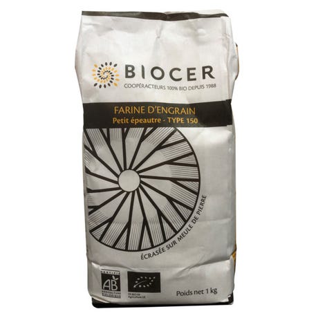 DF - Farine de Petit Epeautre T150 Bio - Sac 5kg