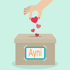 Coupon solidaire - AYNI - Je donne