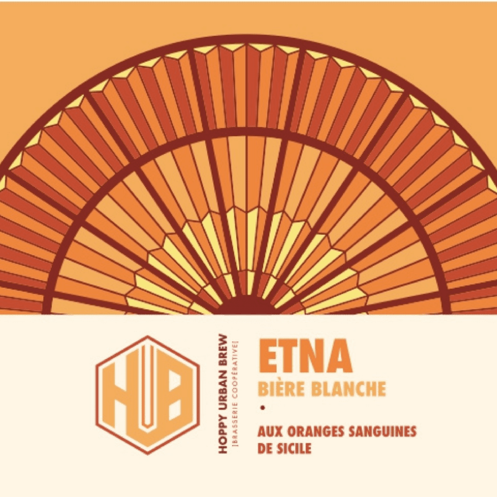 HUB - Bière blanche "Etna" Officieusement Bio - 6° - 33cl