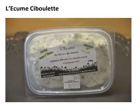 BB - Écume Ciboulette Consigné - 200g - Fromage Frais Chèvre - Bique N' Brouck