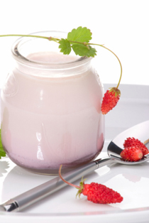 FM - Yaourt fruits Cassis / Groseilles - 130g - Ferme du Milou