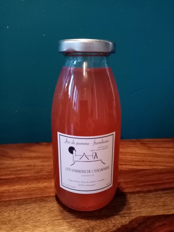 VE - Jus de Pomme - 75cl - Bio sans label - Verger Escapades (copie)