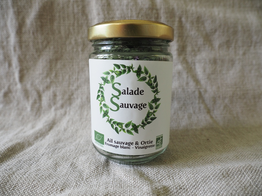 JL - Herbes Salade Sauvage Bio - Pot de 12g - Jardin des Loufs