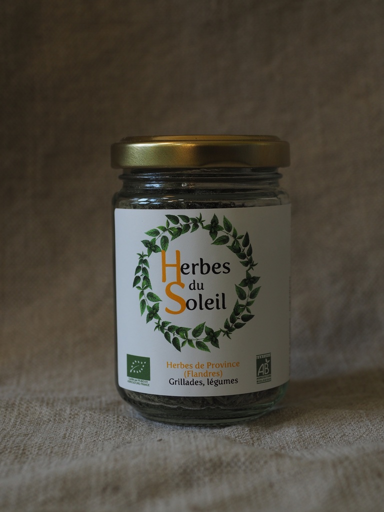 JL - Herbes du Soleil Bio - Pot de 20g - Jardin des Loufs