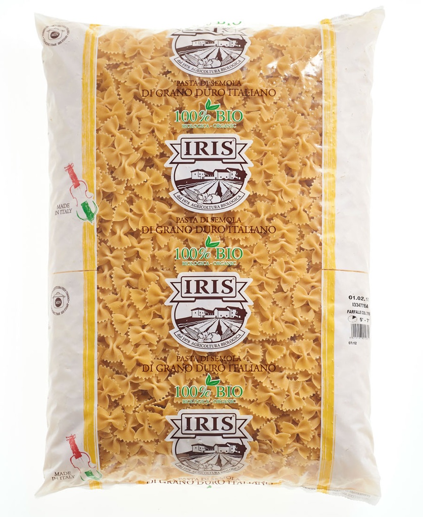 IB - Farfalle - Blanche - Bio - 5kg - Iris Astra Bio