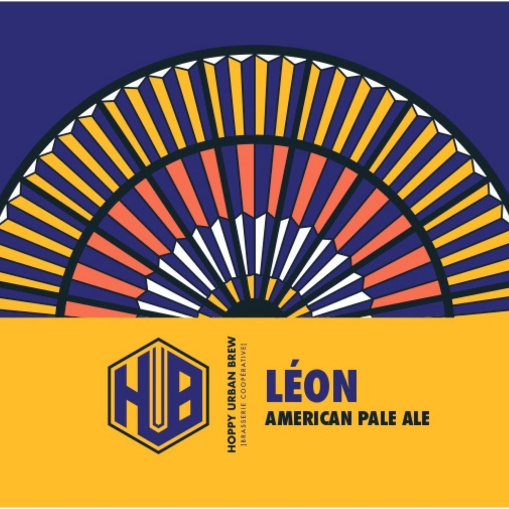HUB - Bière "La Léon" Sans Gluten - Officieusement Bio - 6.5° - 33cl