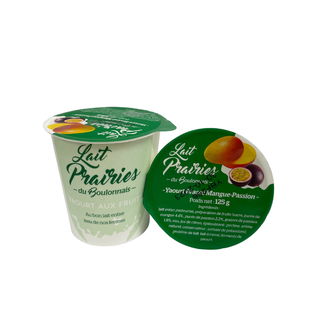LPB - Yaourt Pomme Kiwi - Anti-Gaspi - Lait Prairies du Boulonnais