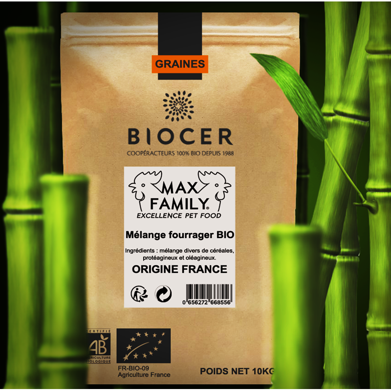 BC - Mélange fourrager - 10kg - Bio - Biocer