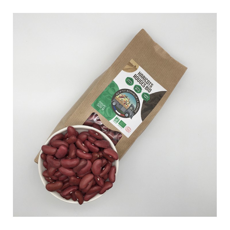 BC - Haricots Rouges - Vrac - 500g - Bio - Biocer