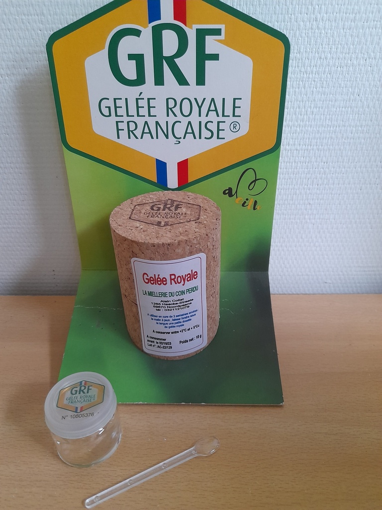 AC - Gelée Royale labellisée - Pot de 10g - Alain Collet