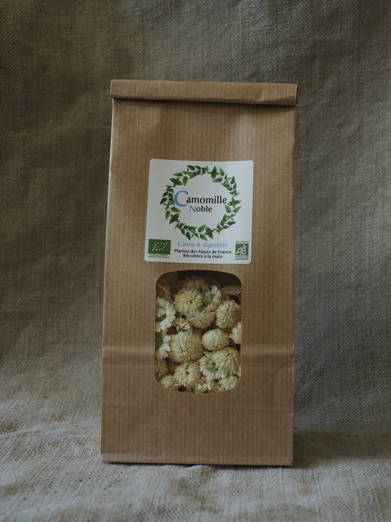 JL - Infusion Camomille Noble Bio - Sachet de 15g - Jardin des Loufs