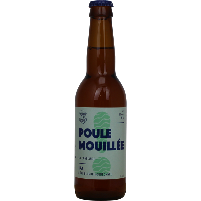 TD - Bière Poule Mouillée - IPA - 33cl - Bio - Brasserie Tandem