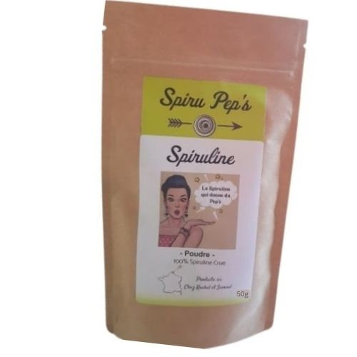 SPI - Poudre de Spiruline - 50g - SpiruPep's