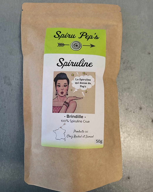 SPI - Brindille de Spiruline - 50g - SpiruPep's