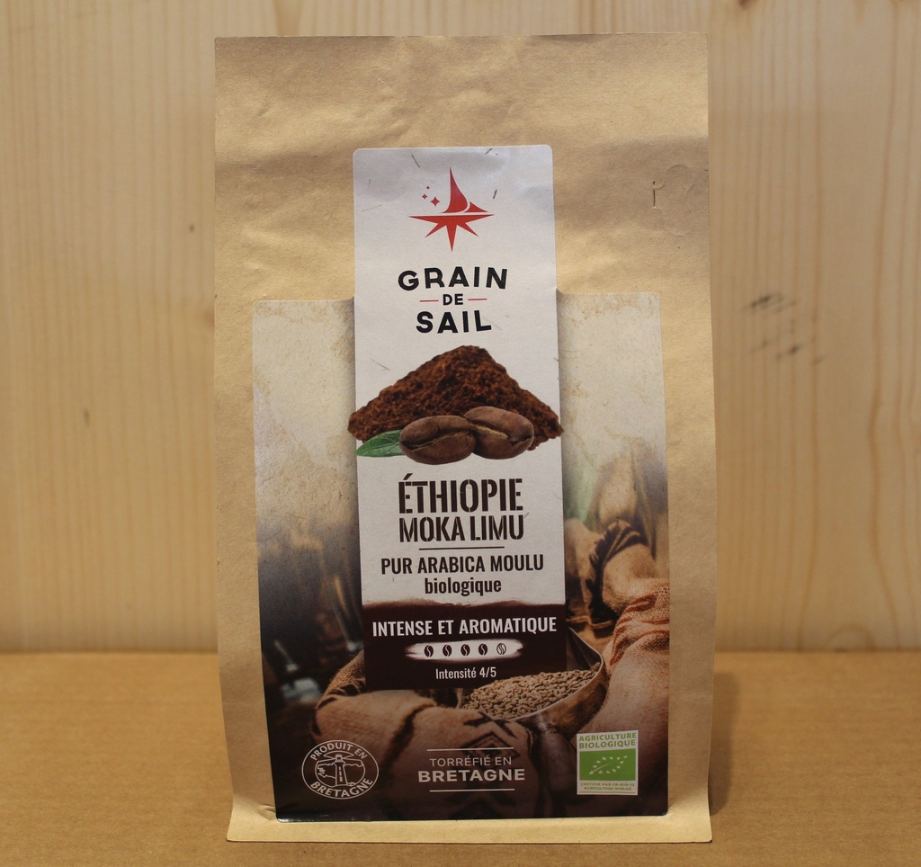 GS - Café Moulu Ethiopie Moka - 250g - Bio - Grain de Sail