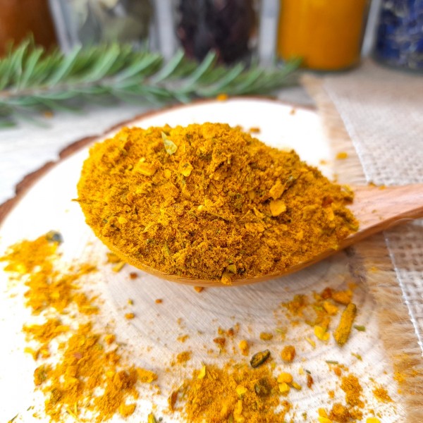 GAB - Curry en poudre - Bio - Sachet 1kg - Actibio