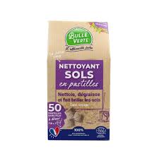 GAB - Nettoyant Sol en pastilles à diluer - 50 Pastilles - Bio - BULLE VERTE