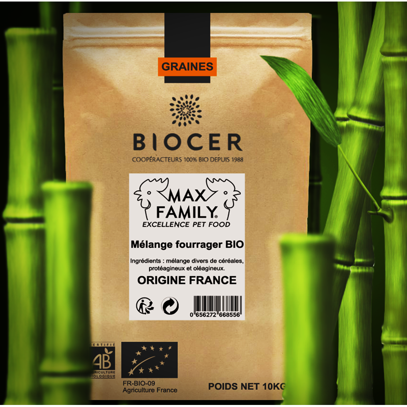 BC - Mélange fourrager - 25kg - Bio - Biocer