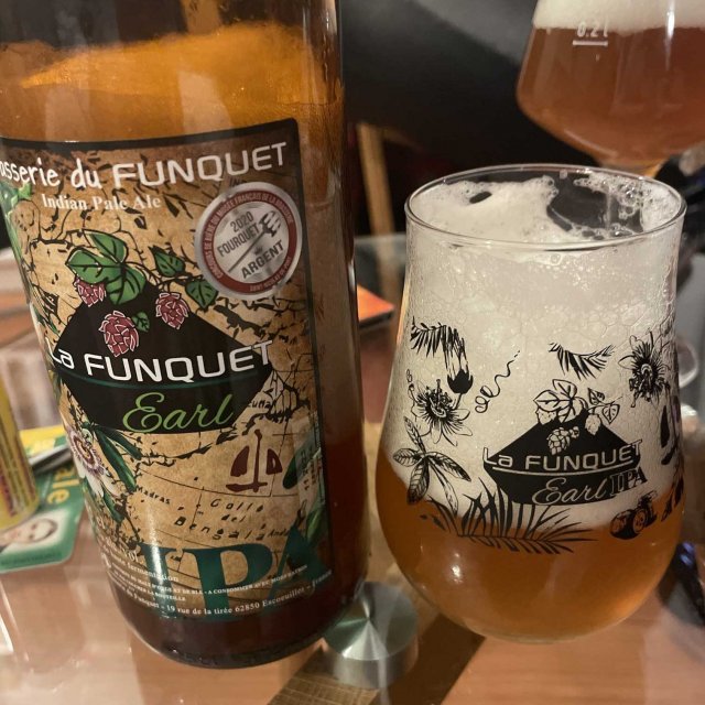 BF - Bière La Funquet Earl IPA - 75cl - Brasserie du Funquet