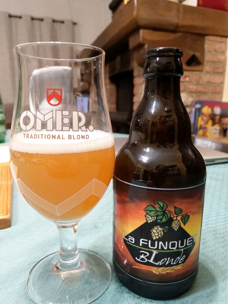 BF - Bière La Funquet Blonde - 33cl - Brasserie du Funquet
