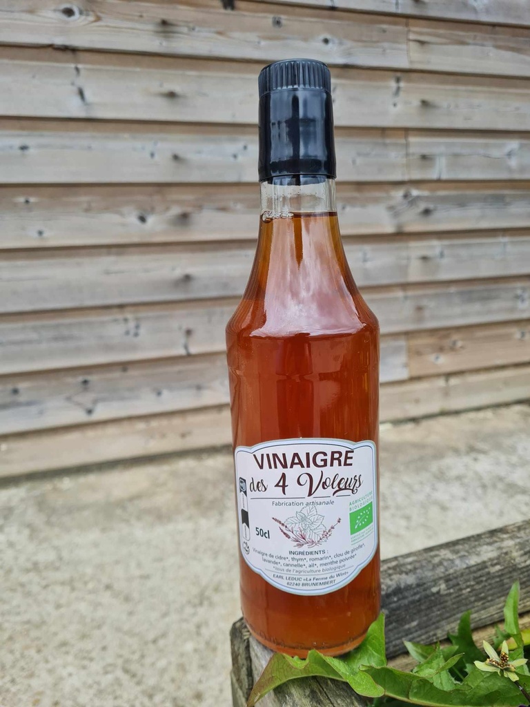 FW - Vinaigre des 4 voleurs - Bio - 50cl - Ferme du Wint
