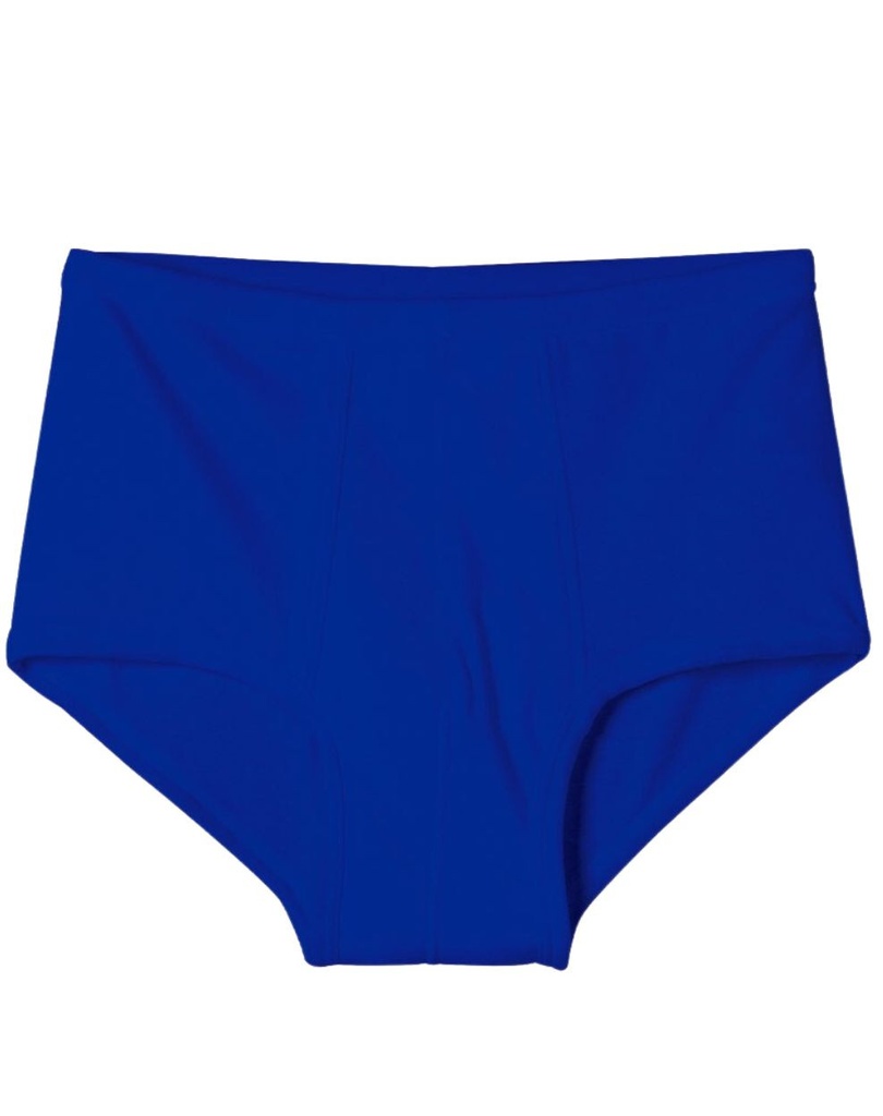MAH - Slip à poche - Taille au choix - Bleu amiral - Coton Bio - Lemahieu